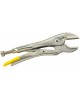 Cleste cu blocare cu varf in V 200 mm STANLEY.